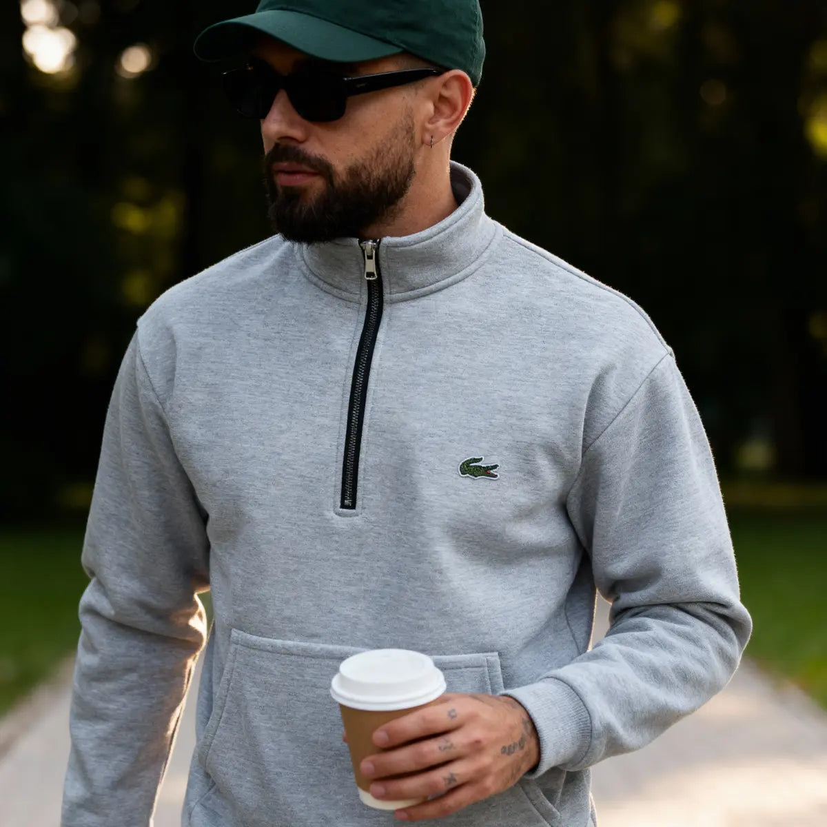 Demi-Zip Sweatshirt LC