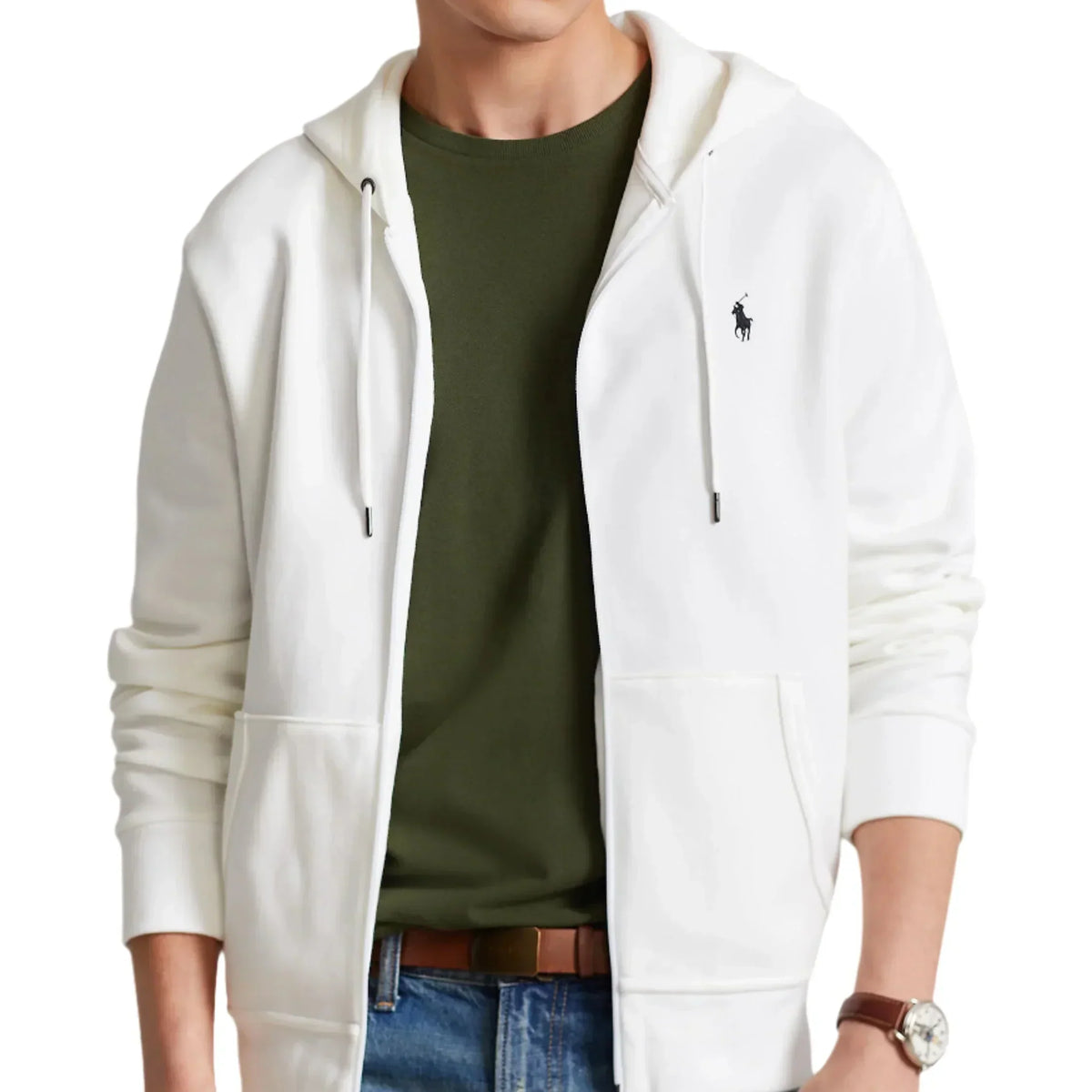 RL Zip Up Hoodie