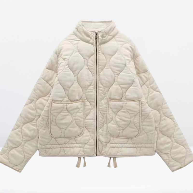 Bronwen Quilted Jacket - Beige