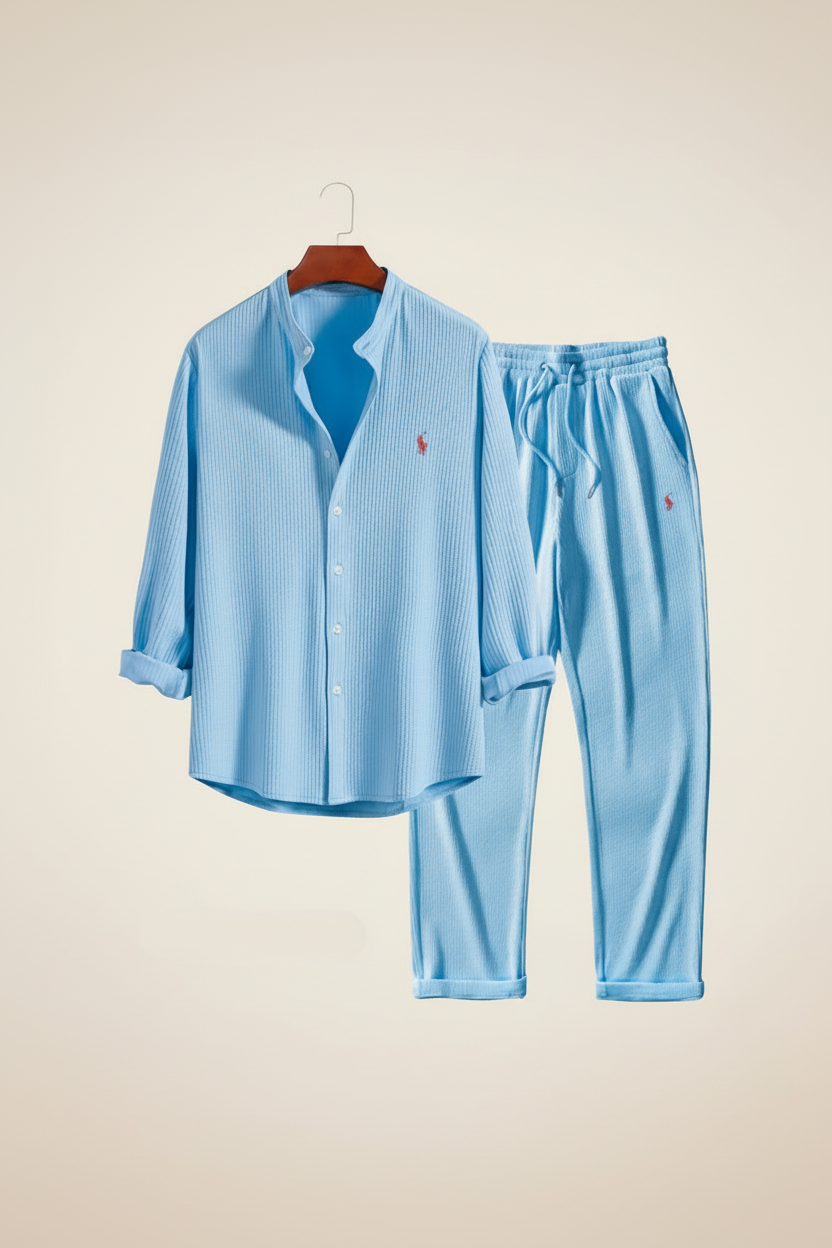 RL 'Amalfi' Resort Set - Premium Linen-Blend Duo