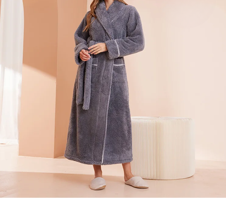 Valerie Long Flannel Dressing Gown