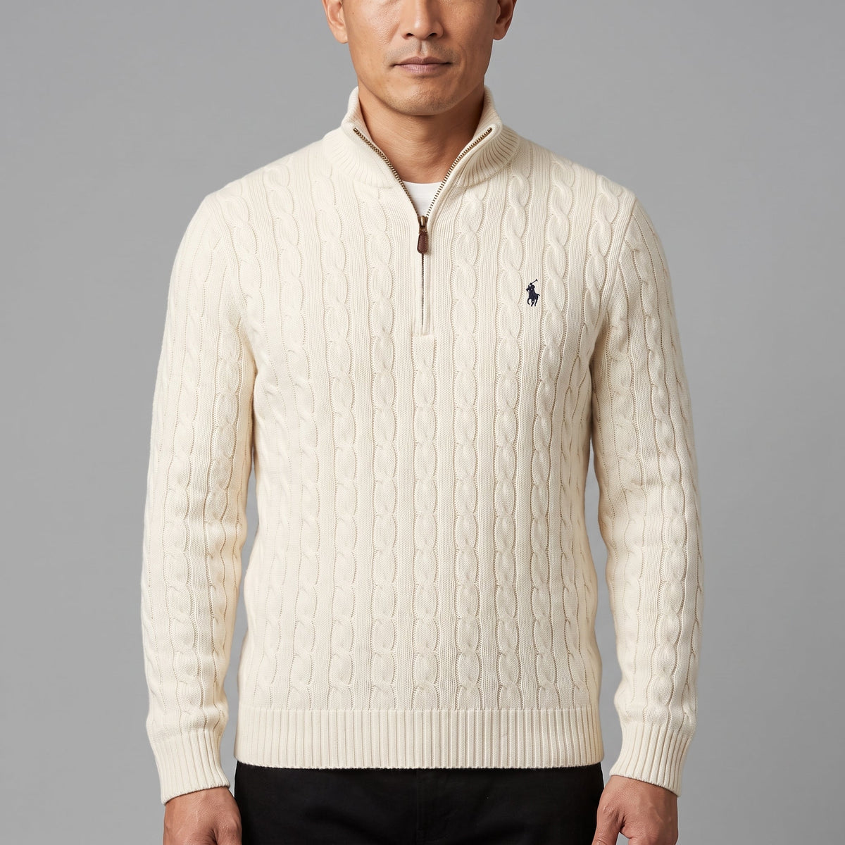RL Cashmere-Wool Blend Pullover