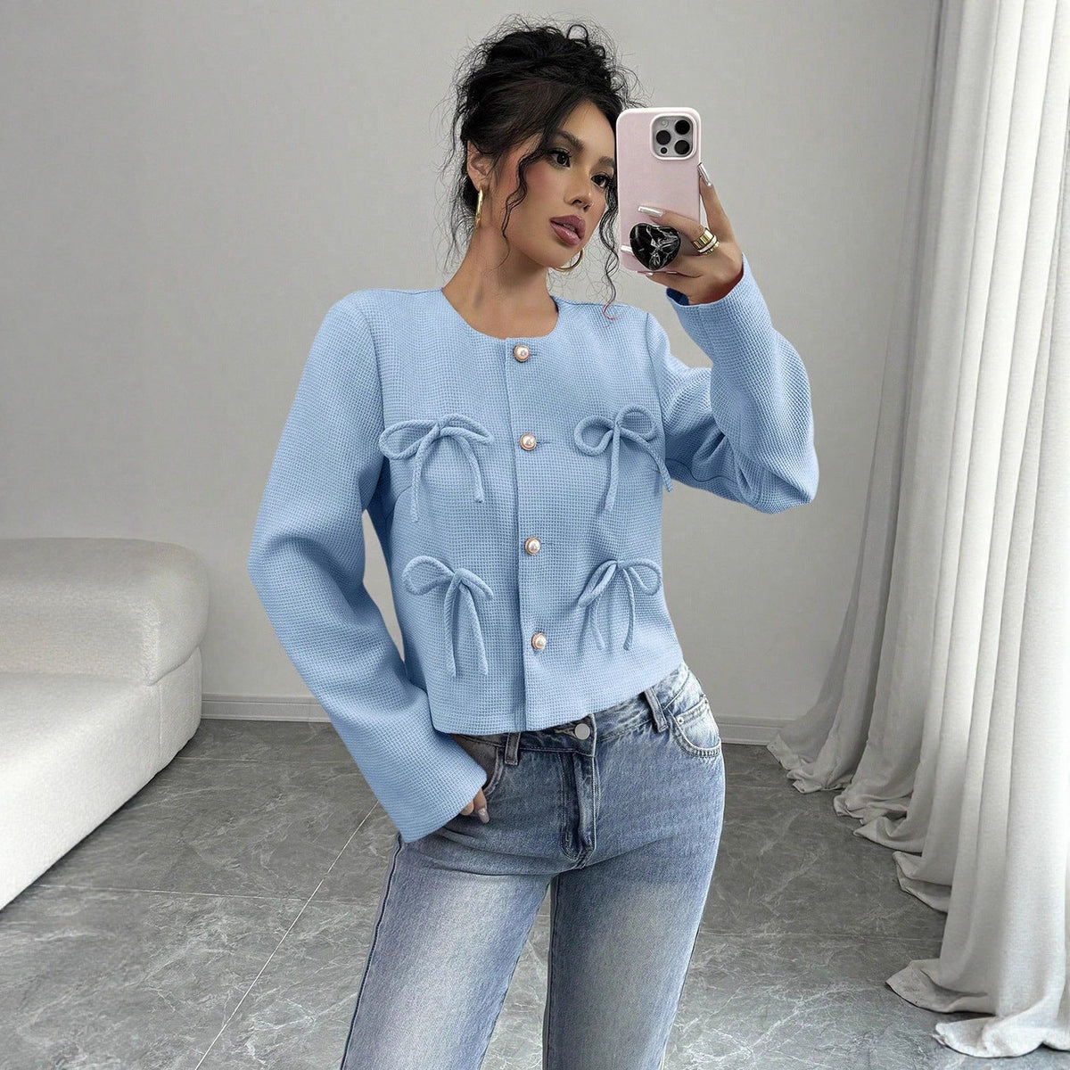 Helena Cropped Tweed Jacket