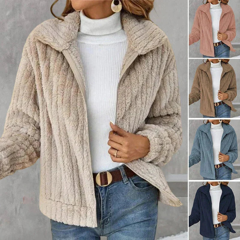 Nina Women's Teddy Fleece Jacket
