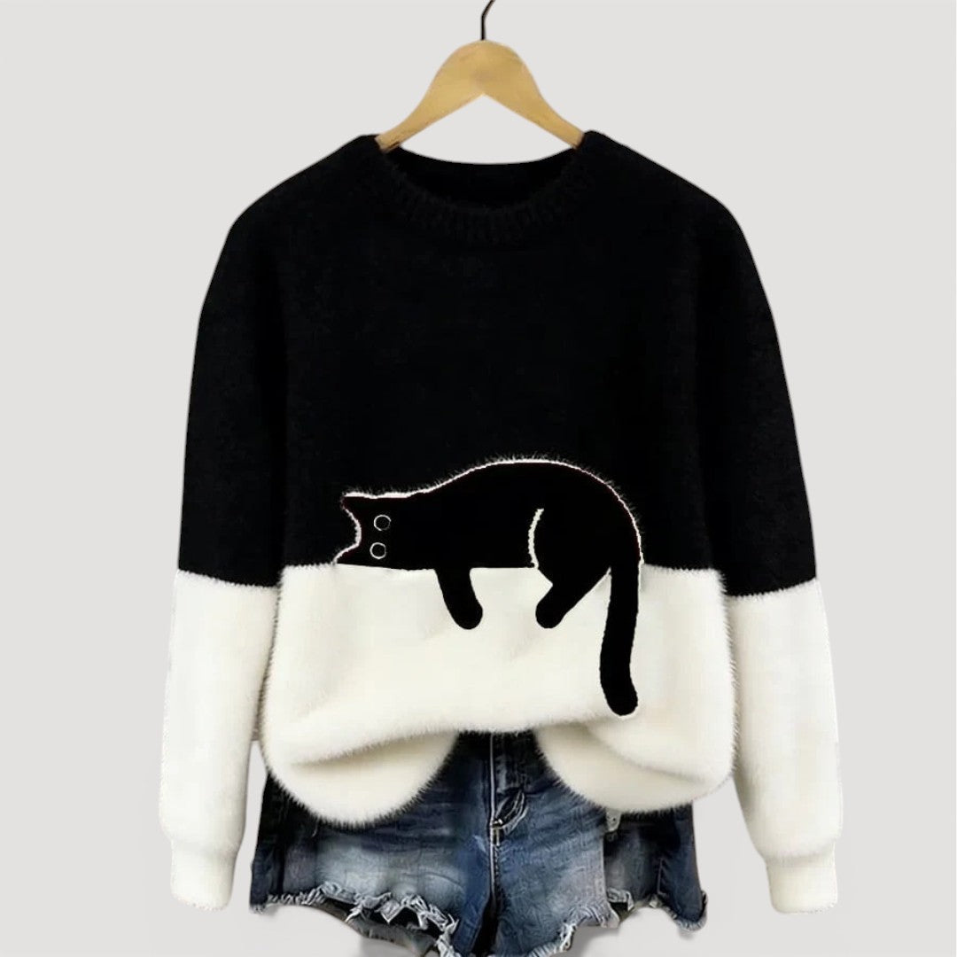 Millie Women's Knitted Jumper - Black