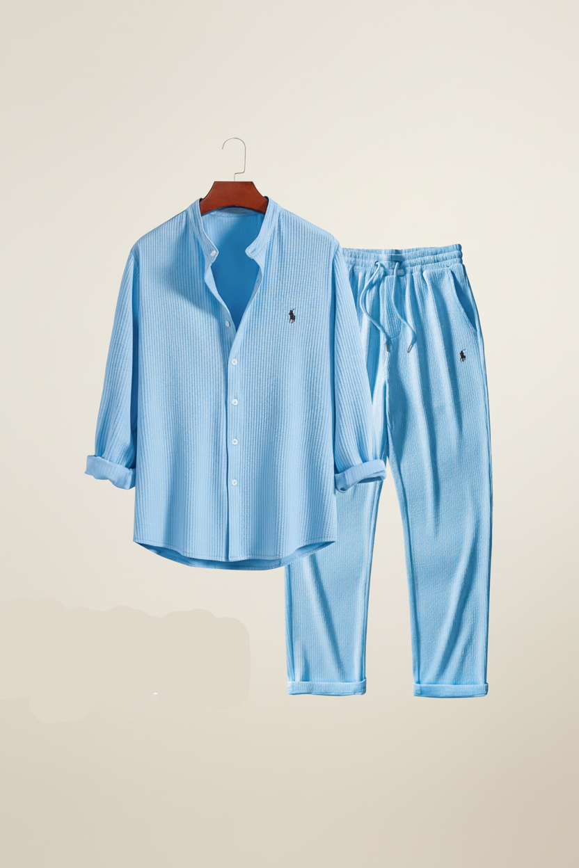 RL 'Amalfi' Resort Set - Premium Linen-Blend Duo