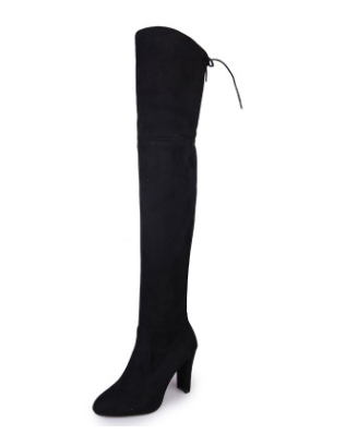 Petra Women's Suede Over the Knee Boots