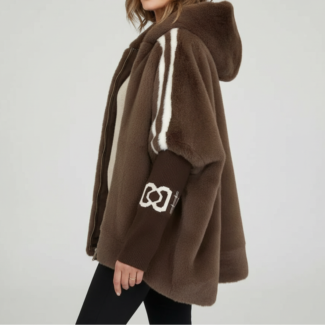 Jade Women's Hooded Faux Fur Jacket