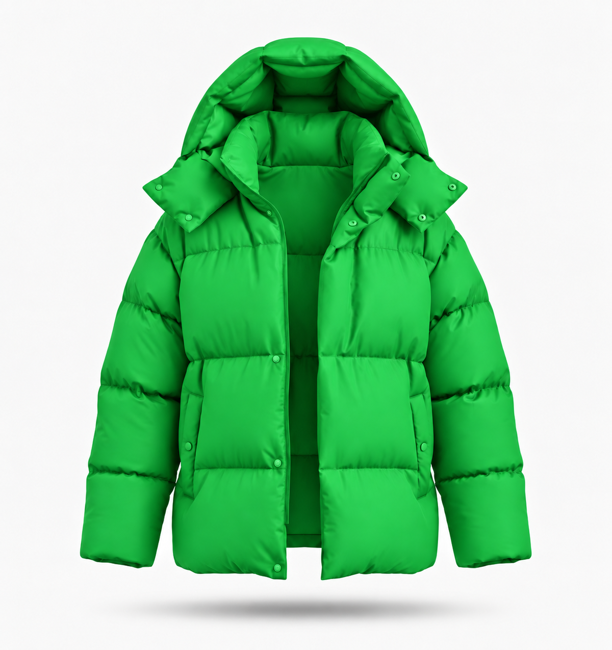 Posy Women's Winter Puffer Jacket - Green