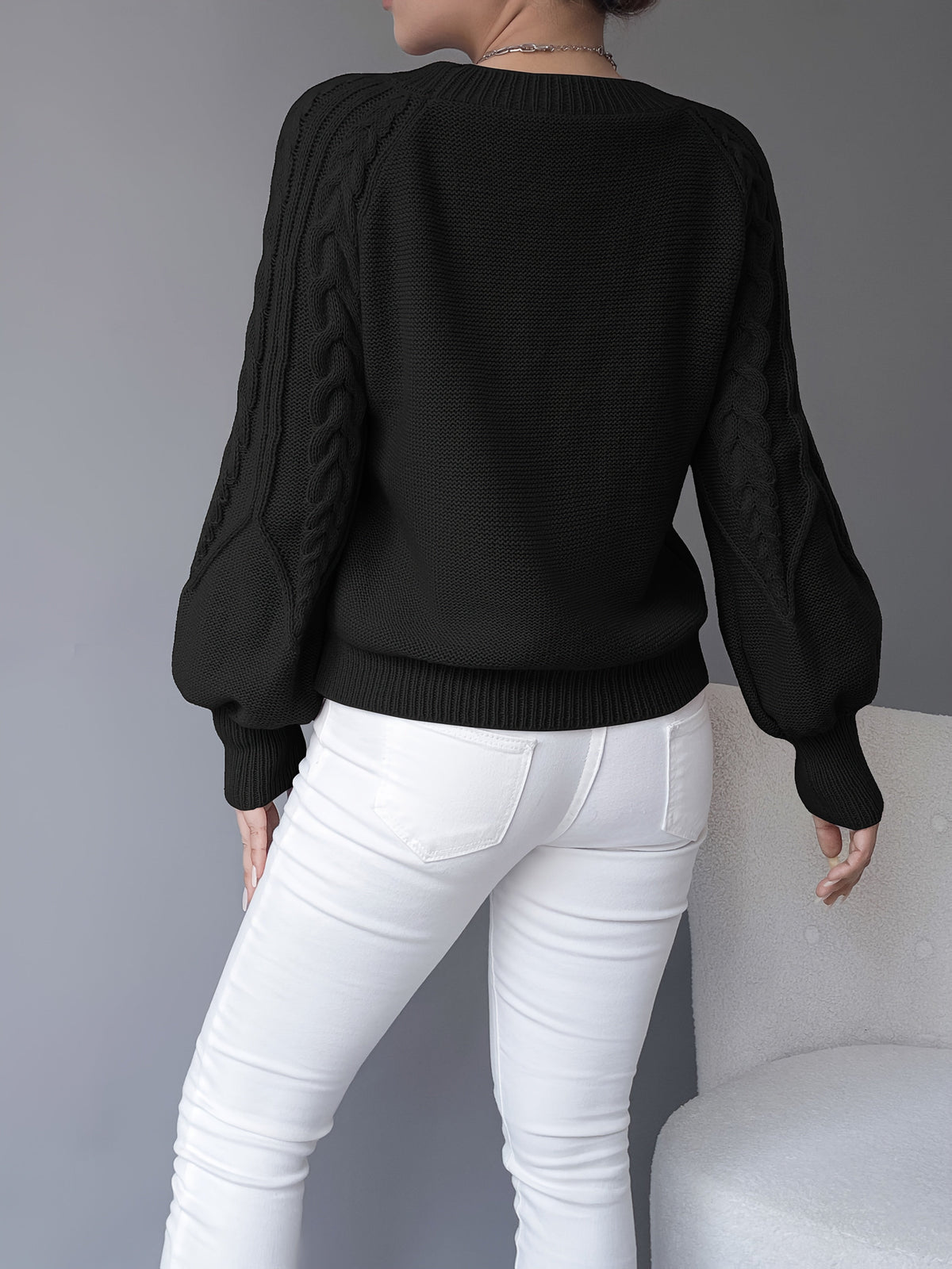 Tessa Women's Cable Knit Jumper