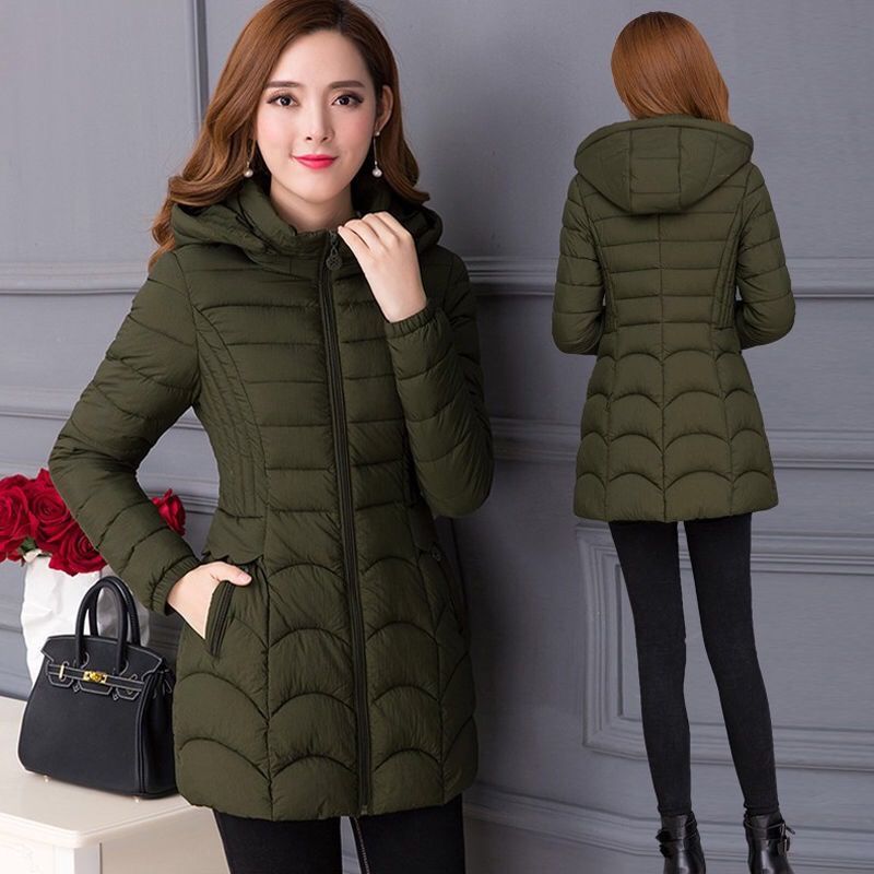 Sylvie Women's Fitted Winter Puffer Coat