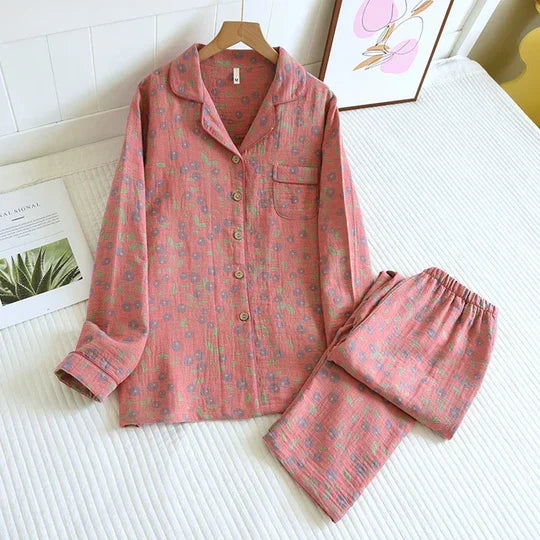 Paige Women's Pyjama Lounge Set - Pink