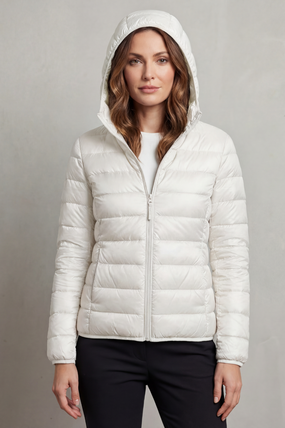 Alice Women's Nylon Quilted Puffer Jacket