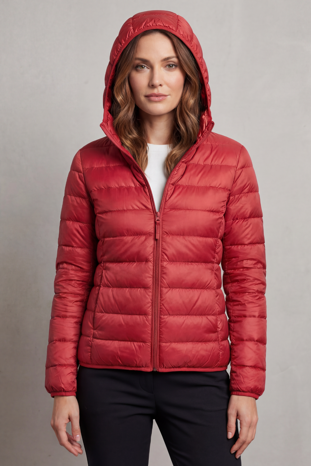 Alice Women's Nylon Quilted Puffer Jacket