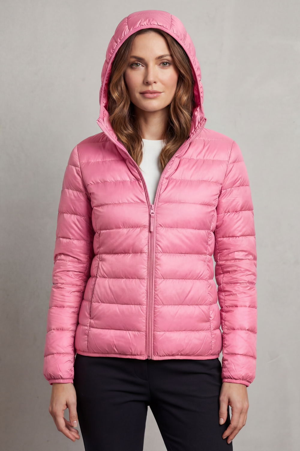 Alice Women's Nylon Quilted Puffer Jacket
