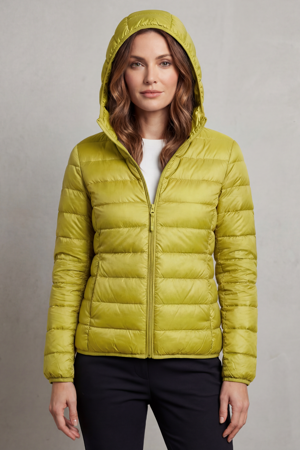 Alice Women's Nylon Quilted Puffer Jacket