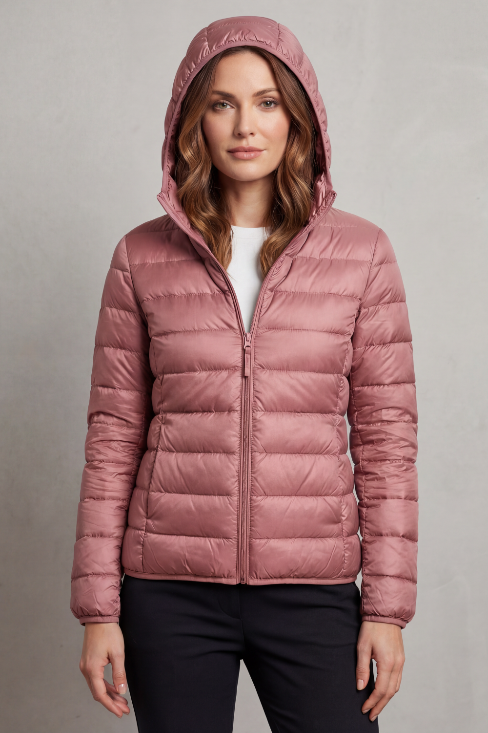 Alice Women's Nylon Quilted Puffer Jacket