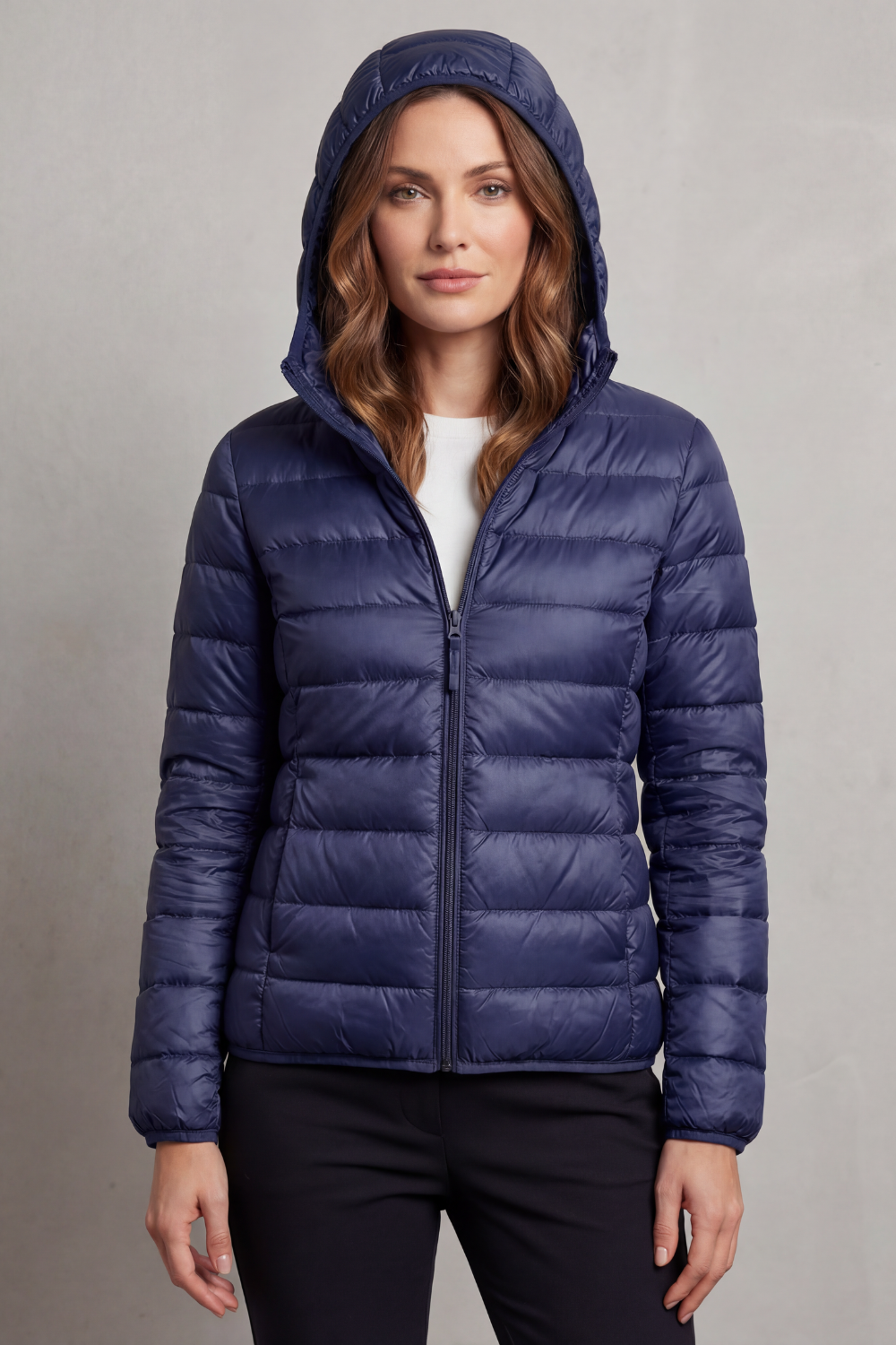 Alice Women's Nylon Quilted Puffer Jacket