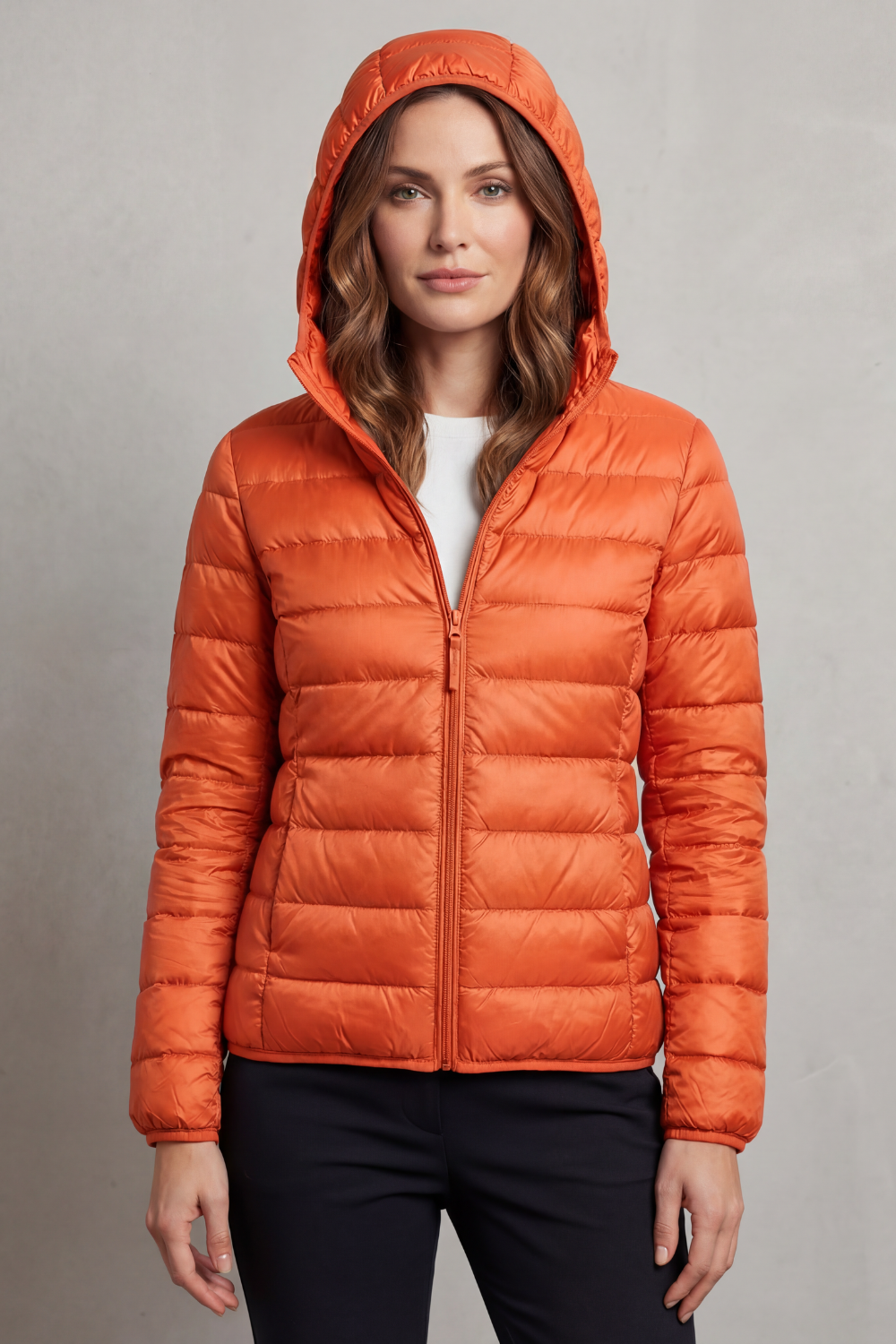 Alice Women's Nylon Quilted Puffer Jacket