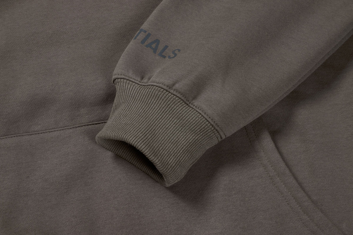 ES Hoodie - Off Black Oversized Long-Sleeve Pullover Unisex