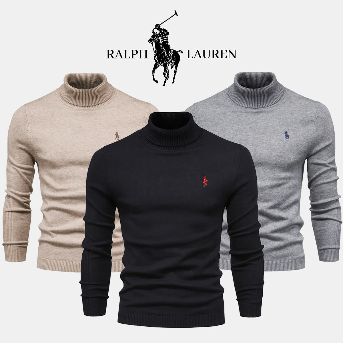R&L Turtleneck Sweater