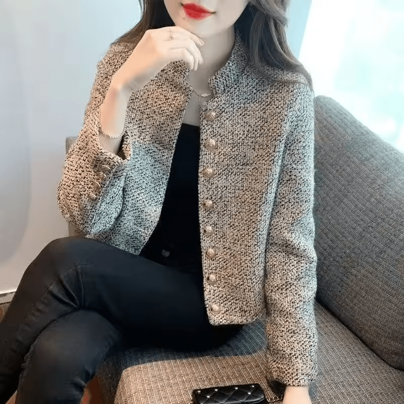 Gillian Cropped Tweed Jacket