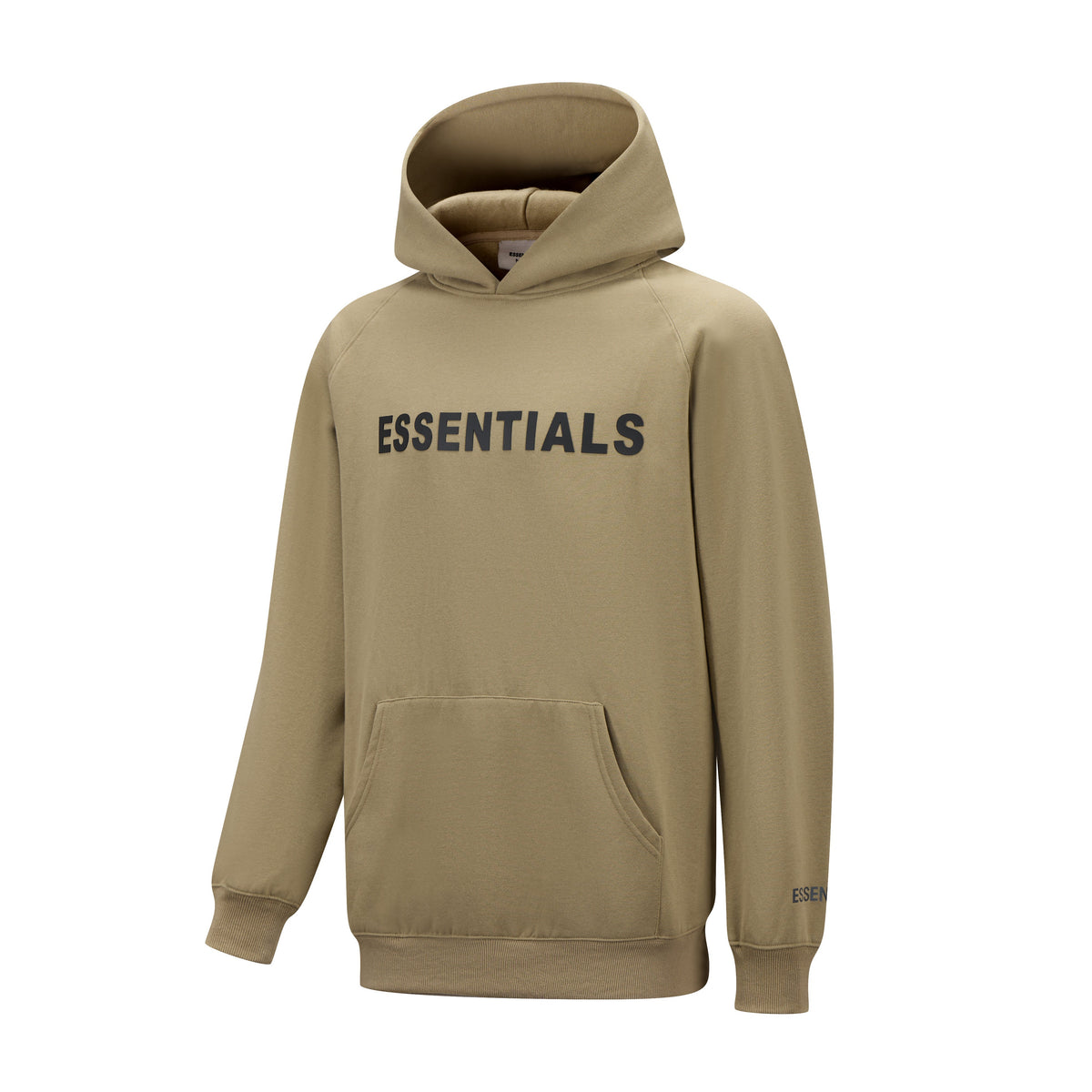 ES Hoodie - Tan Oversized Long-Sleeve Pullover Unisex