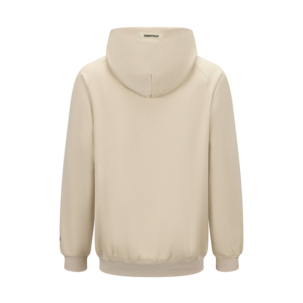 ES Hoodie - Cream Oversized Long-Sleeve Pullover Unisex
