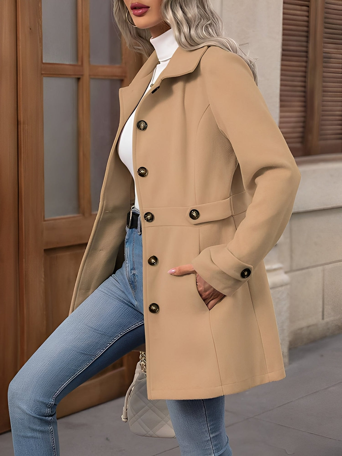 Flora Women's Trench Coat