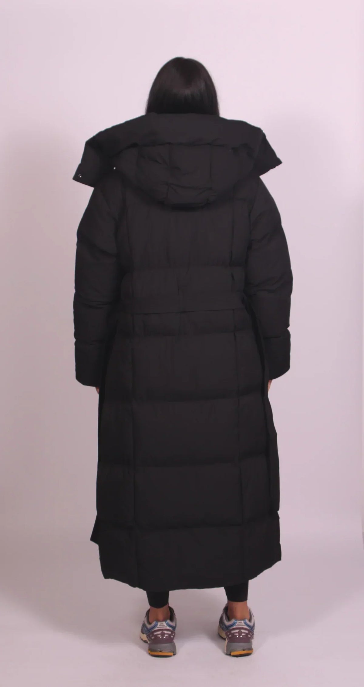 Abigail Long Puffer Winter Coat