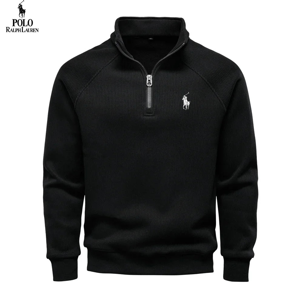 RL Premium Quarter-Zip Sweater