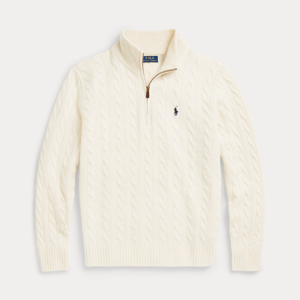 RL Cashmere-Wool Blend Pullover