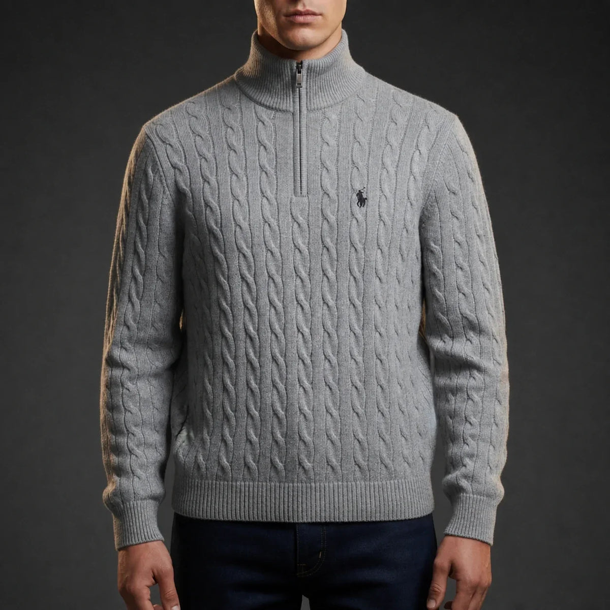 RL Cashmere-Wool Blend Pullover