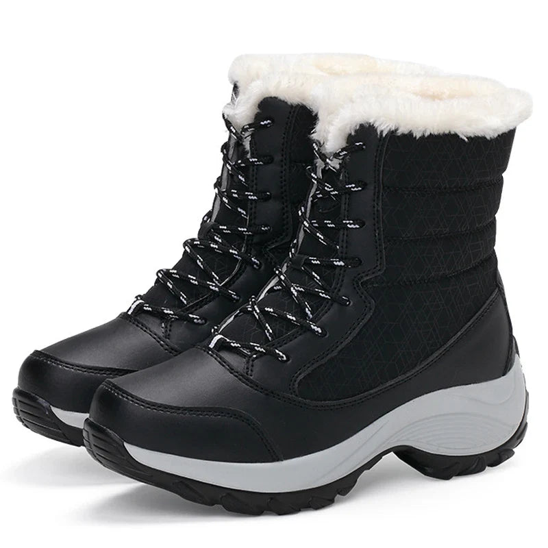 Marjorie Waterproof Winter Boots - Black