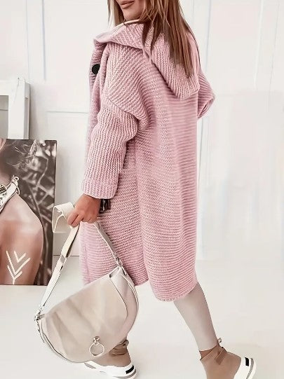 Ada Women's Long Chunky Knit Cardigan