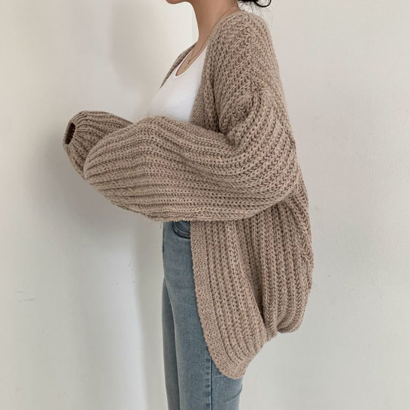 Martha Women's Chunky Knit Cardigan