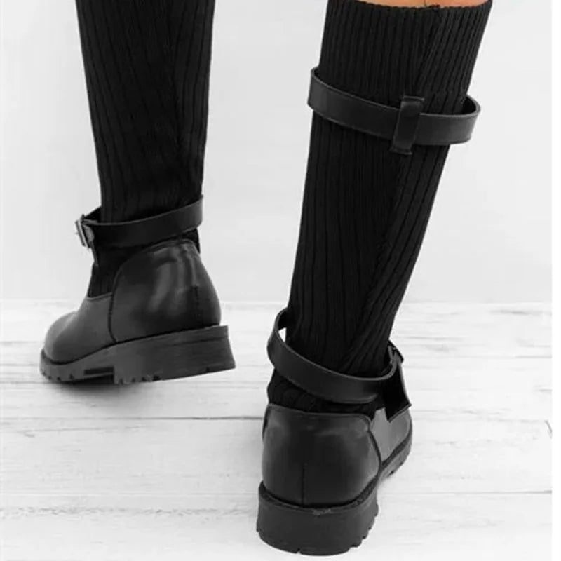 Edith Women's Leather Heeled Ankle Boots