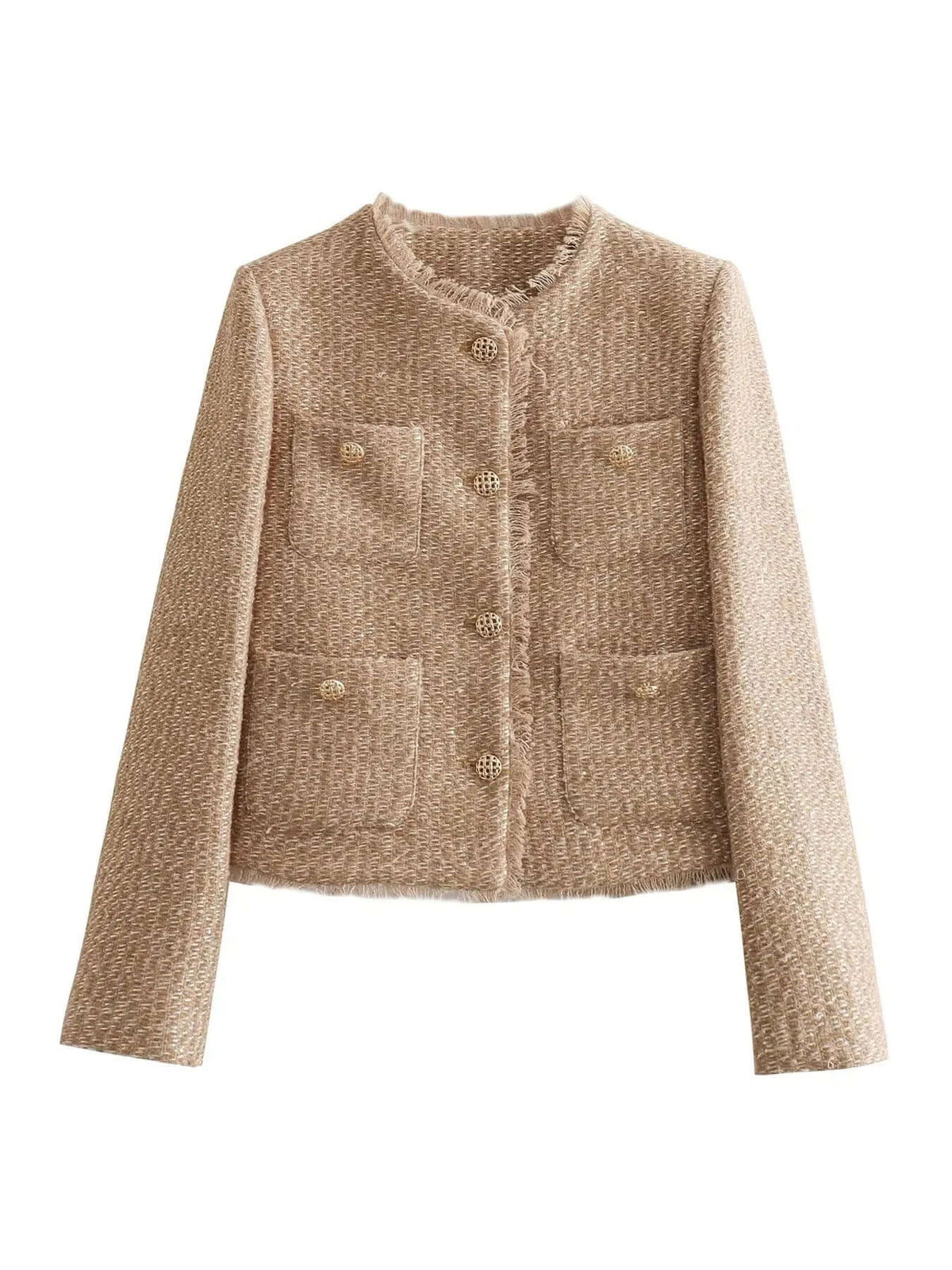 Katrina Cropped Tweed Jacket