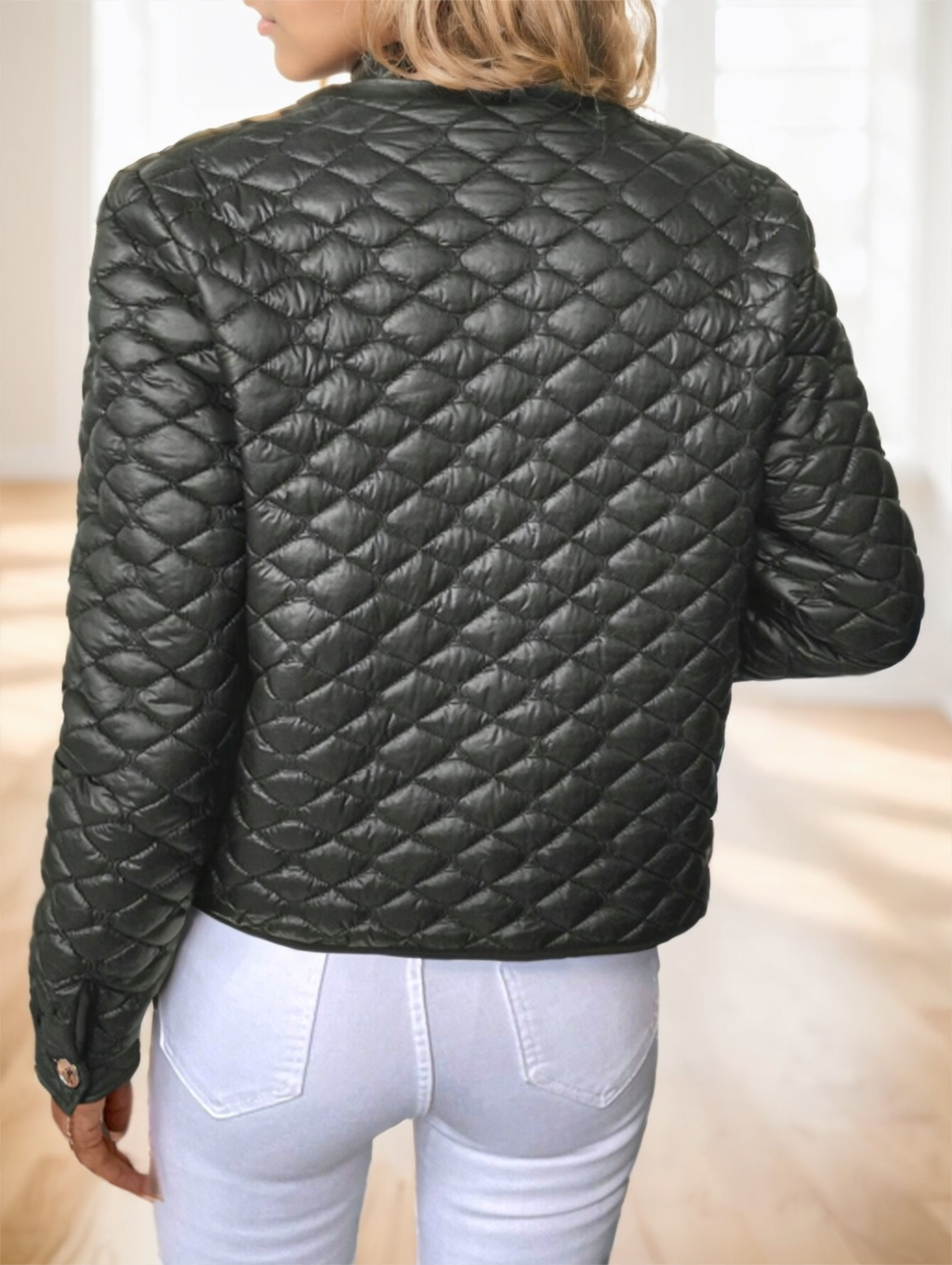 Heather Padded Quilted Jacket