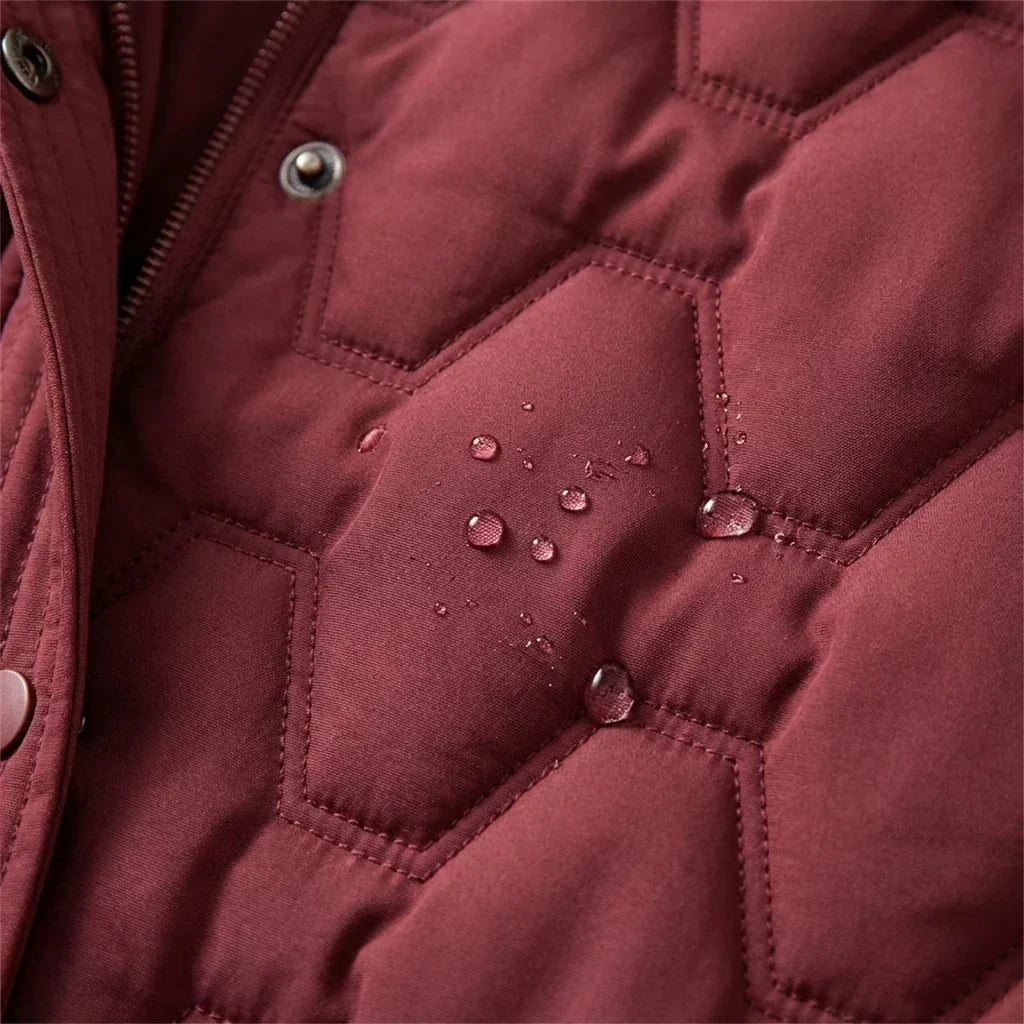 Cara Women's Winter Down Padded Long Puffer Coat