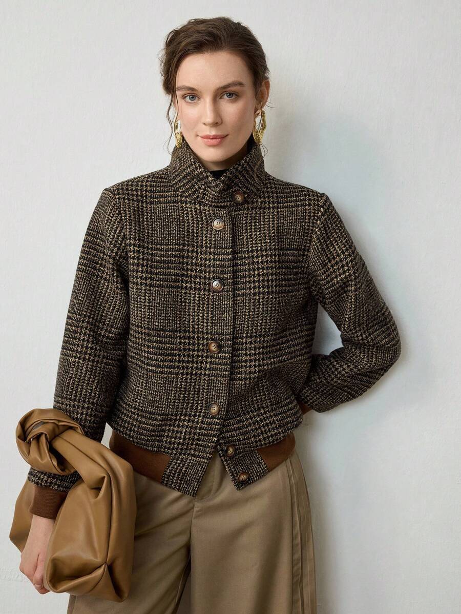 Nerys Cropped Tweed Jacket