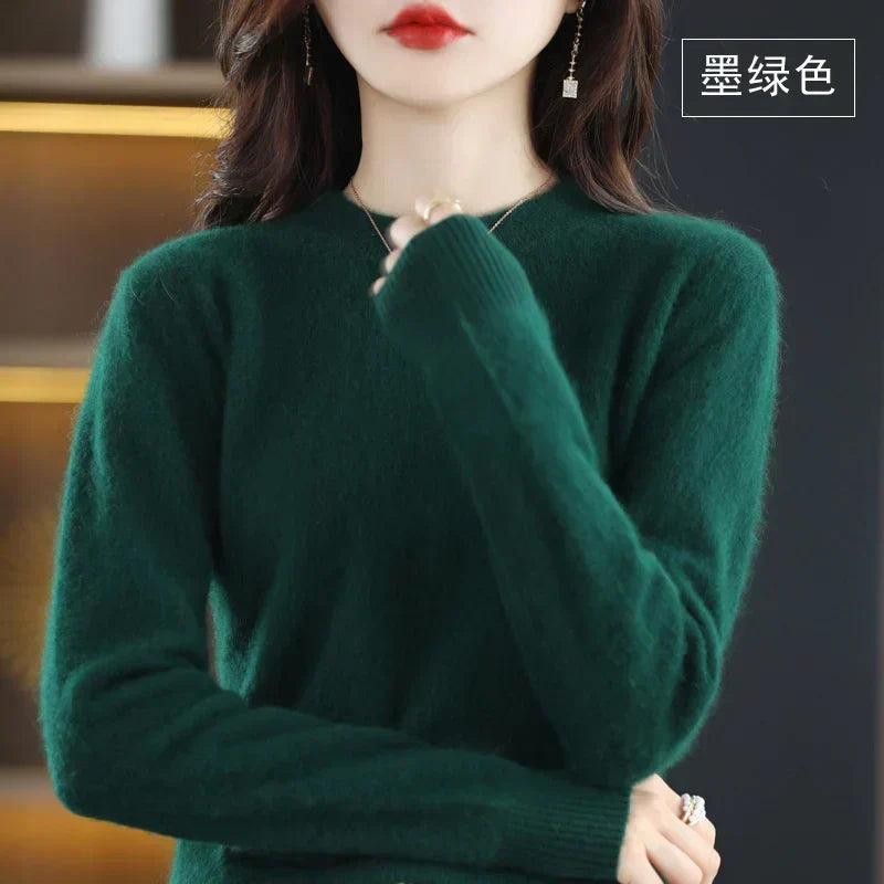 Susan Cashmere Jumper - Green