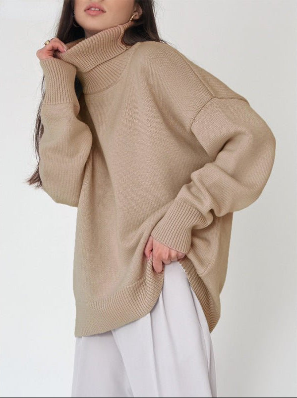 Kitty Women's Oversized Roll Neck Jumper