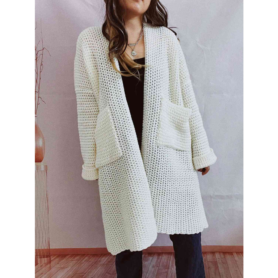 Lettie Women's Long Chunky Knit Cardigan
