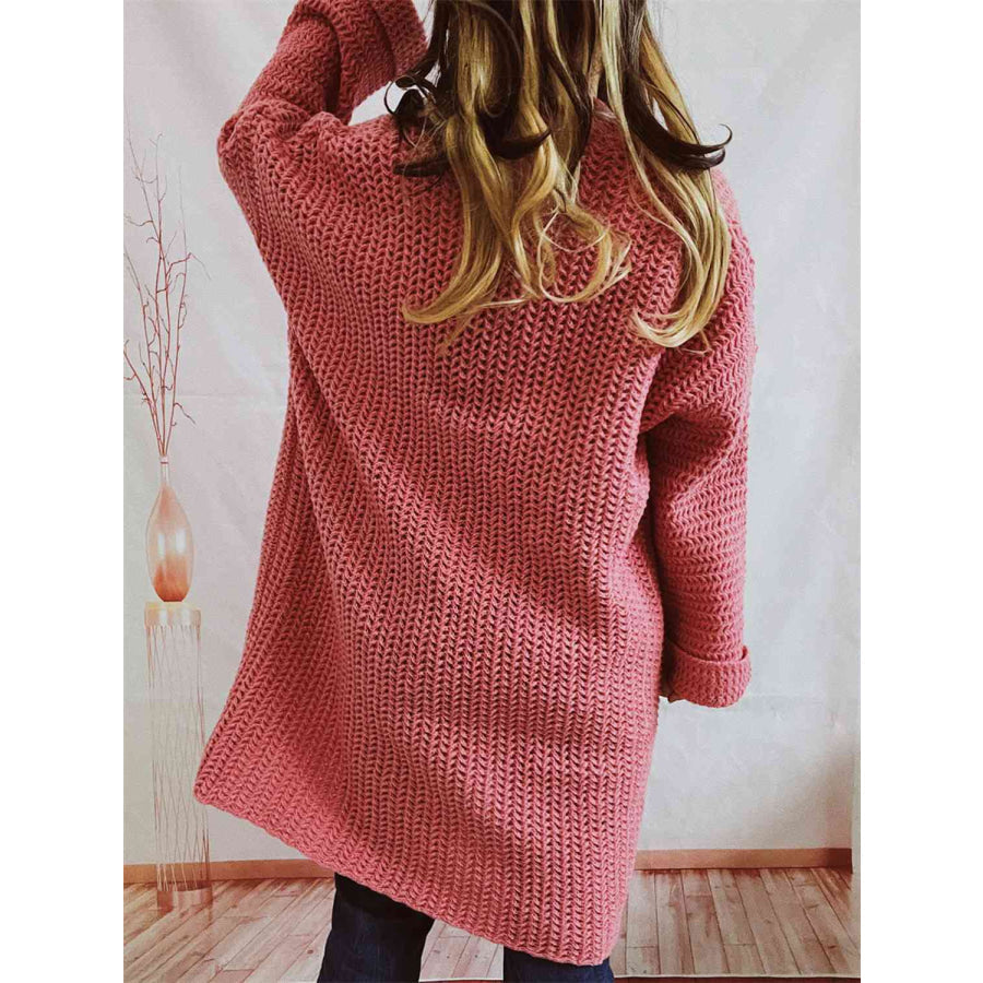 Lettie Women's Long Chunky Knit Cardigan