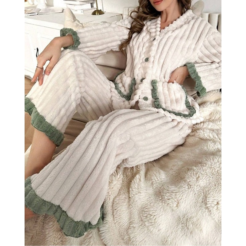 Rita Ribbed Loungewear Set