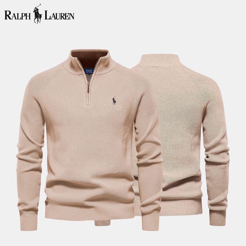 RL Classic Knit Half-Zip Sweater