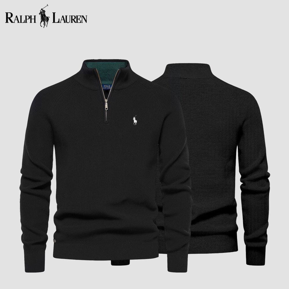 RL Classic Knit Half-Zip Sweater