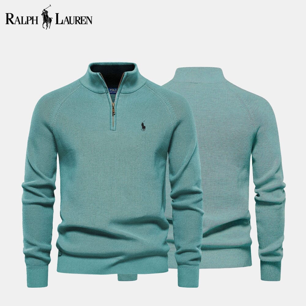 RL Classic Knit Half-Zip Sweater