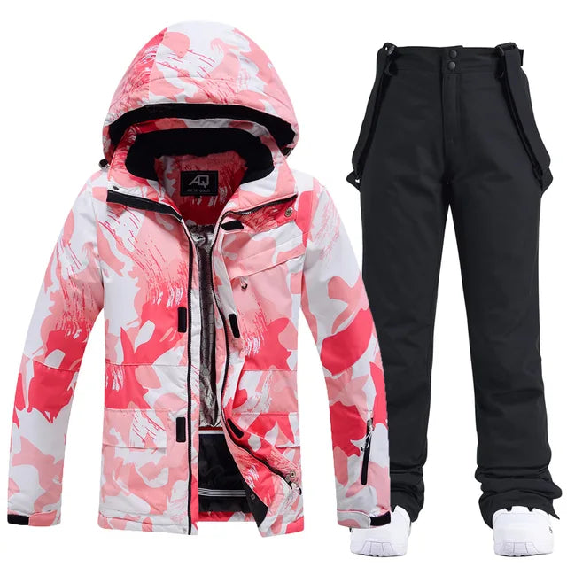 Stella Ski Jacket - Pink/Black